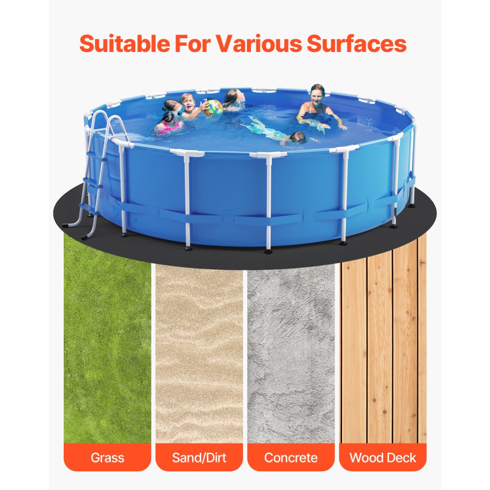 18R - Extra-Thick 18ft Pool Liner Pad for Ultimate Protection