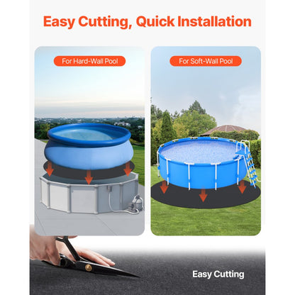 24R - Extra-Thick 24ft Pool Liner Pad for Superior Protection