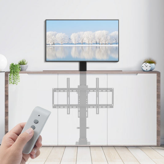 010118813370 - Electric TV Lift for 37-65 inch TVs, 28.7-64.2 inch adjustable height