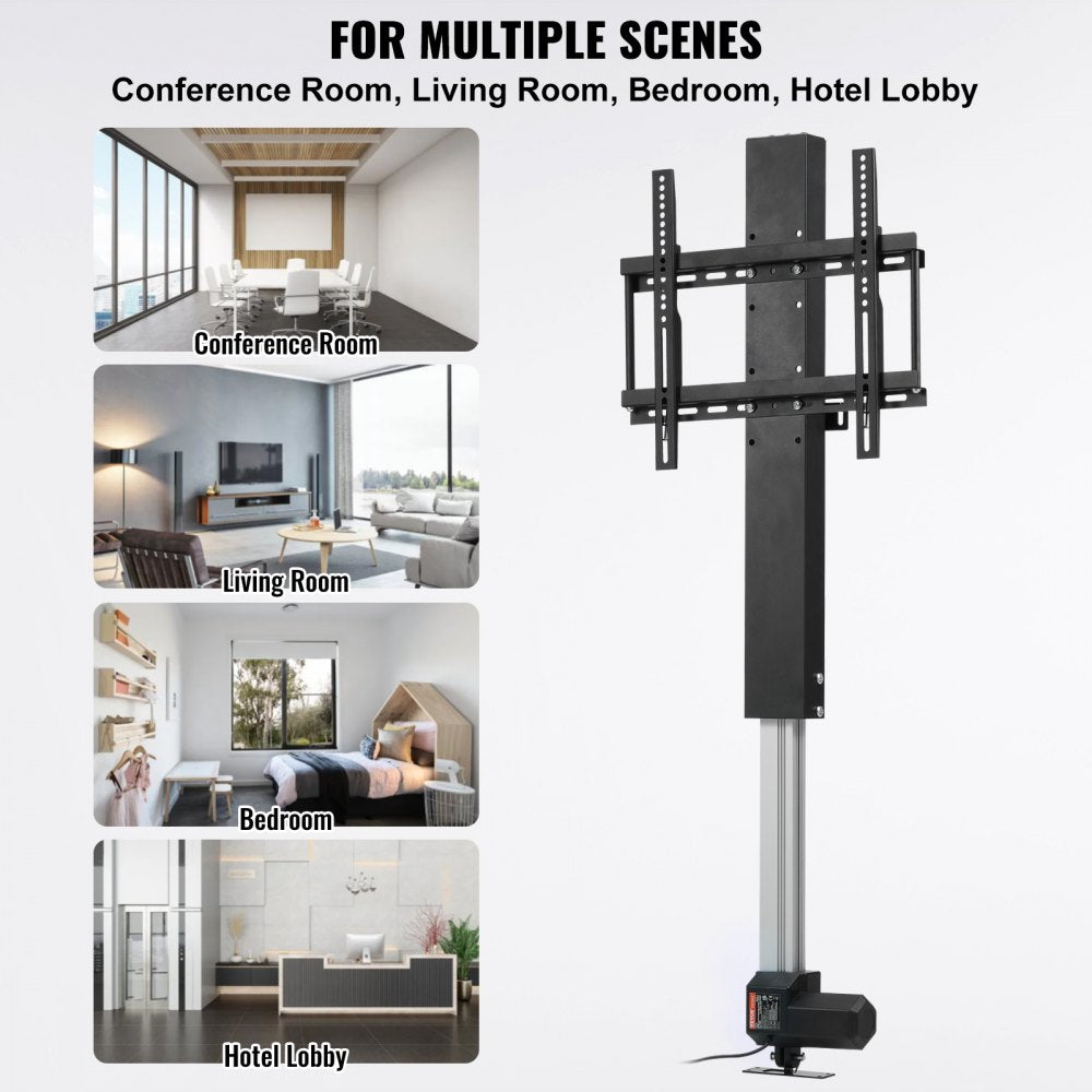 010430516336 - Electric TV Lift, 38-65 Inch Adjustable Height, 132 lbs Capacity