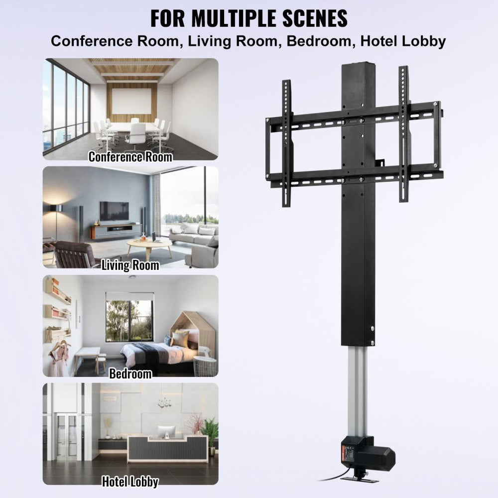 010364528047 - Motorized TV Lift for 60" TVs, Adjustable Height with Remote