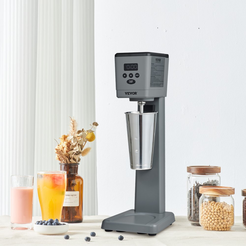 DM21-U - 375W VEVOR Milkshake Maker with 3-Speed Control and Timer