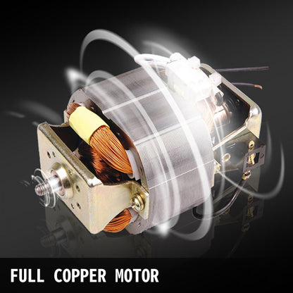 010598357609 - Durable Stainless Steel Electric Milkshake Maker with 180W Power