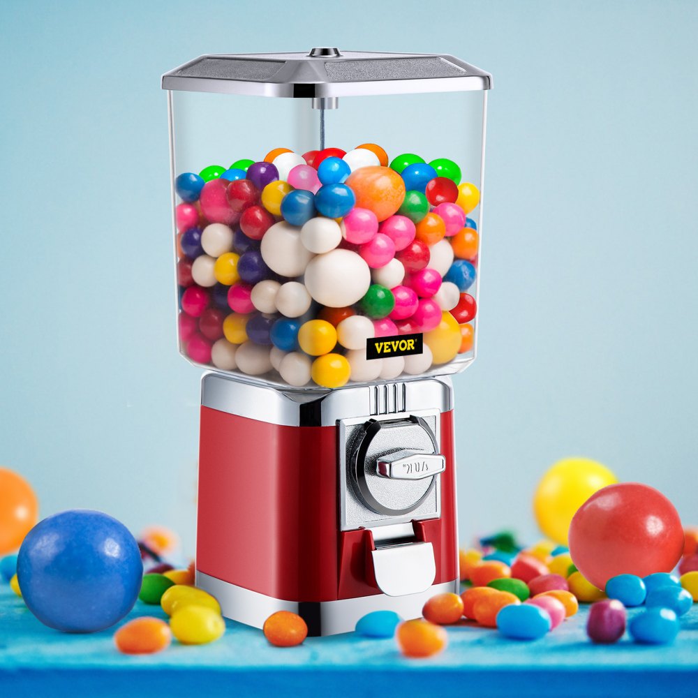 VV-OCM-R17 - Durable Gumball Machine for 410 Candies & Capsule Toys
