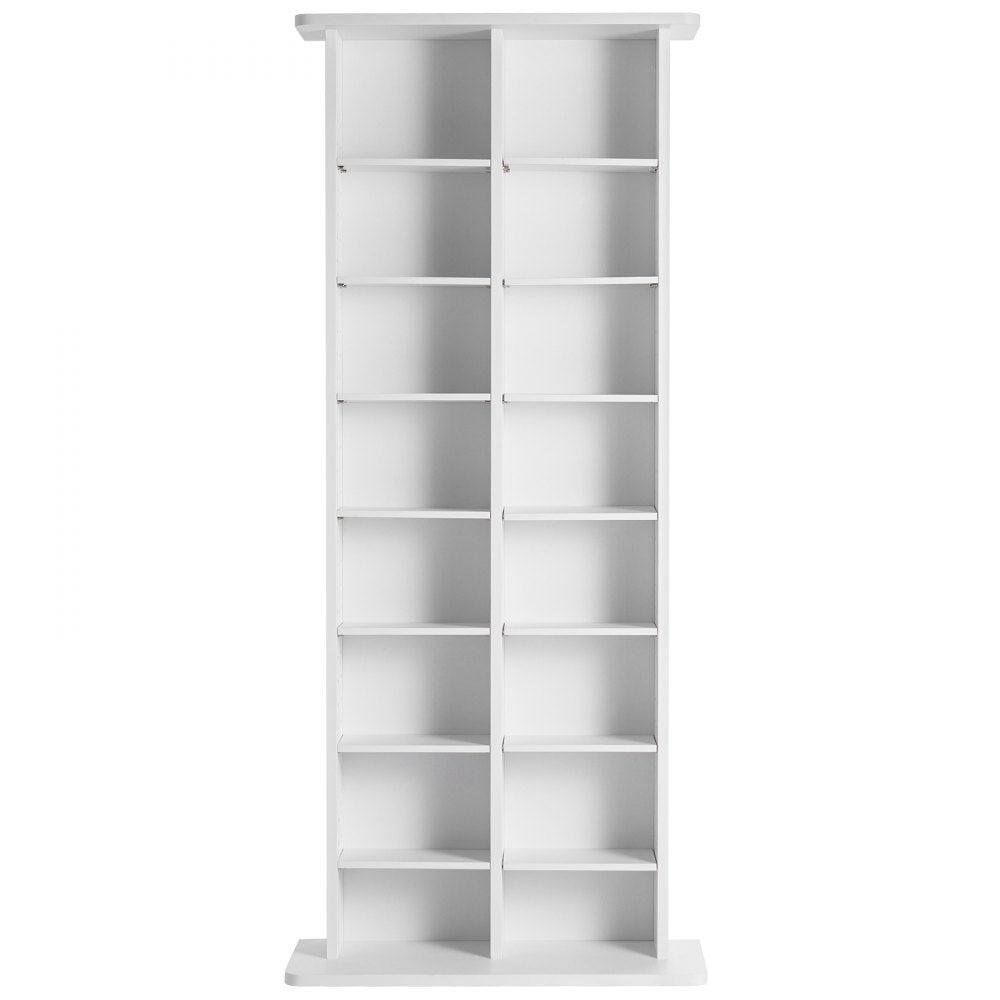 KLDS-03 - Modern Media Storage Cabinet with Adjustable Shelves, 22x9x51 in