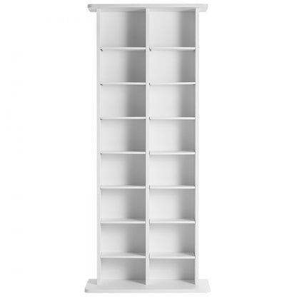 KLDS-03 - Modern Media Storage Cabinet with Adjustable Shelves, 22x9x51 in