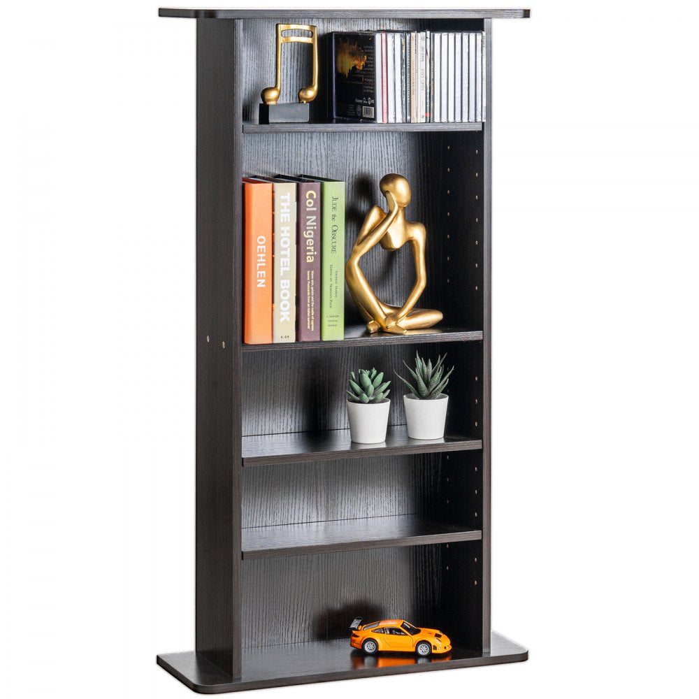 KLDS-02 - 5-Layer Adjustable Media Cabinet for CDs and DVDs