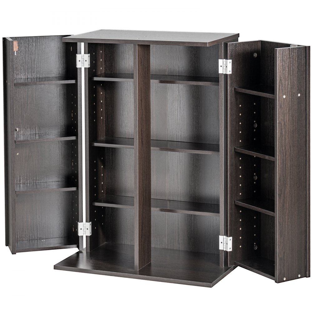 KLDS-05 - Adjustable 4-Layer CD Cabinet, Holds 576, 24.02" x 14.49" x 33.31"