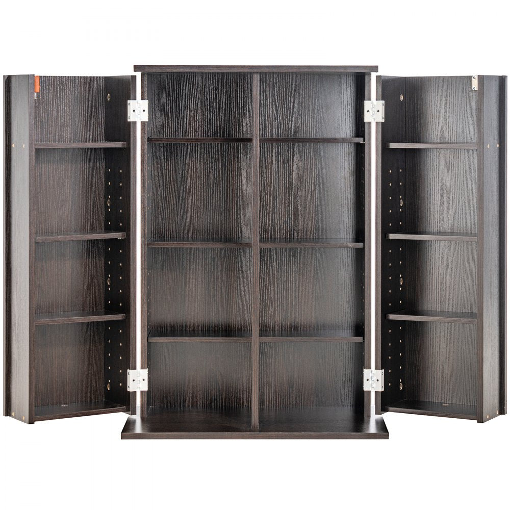 KLDS-05 - Adjustable 4-Layer CD Cabinet, Holds 576, 24.02" x 14.49" x 33.31"