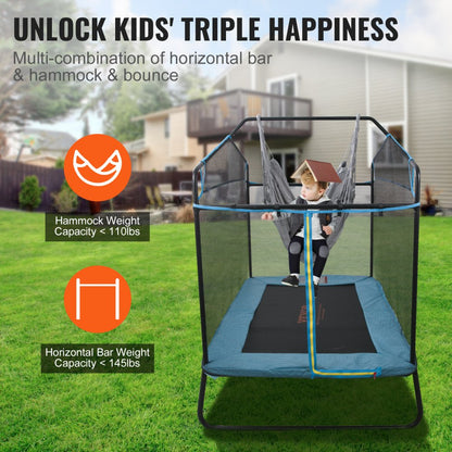 TX-B7500 - 6FT Compact Trampoline for Indoor & Outdoor Fun