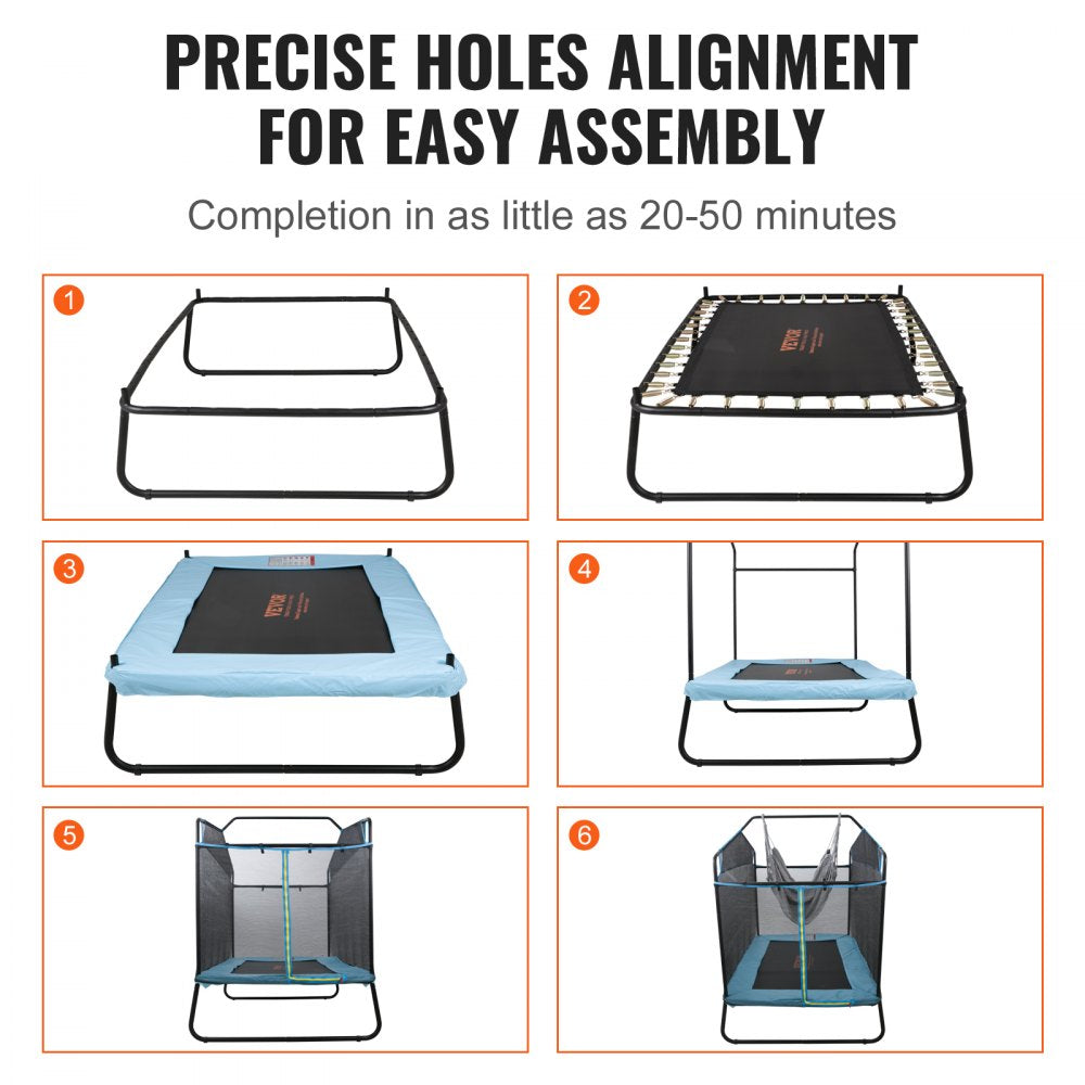 TX-B7500 - 6FT Compact Trampoline for Indoor & Outdoor Fun