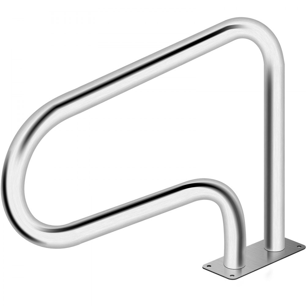 VV-YCFS-3W 32X23YC - Sturdy 32" Stainless Steel Pool Handrail with Skid-Proof Grip