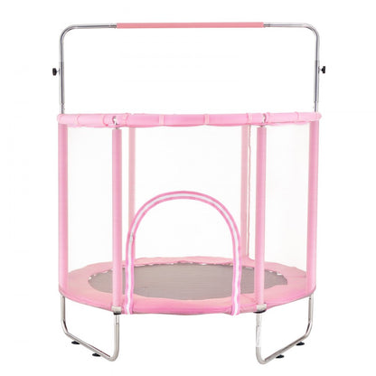 TX-B7110-55in - 55" Kids Trampoline with Safety Net & Adjustable Heights