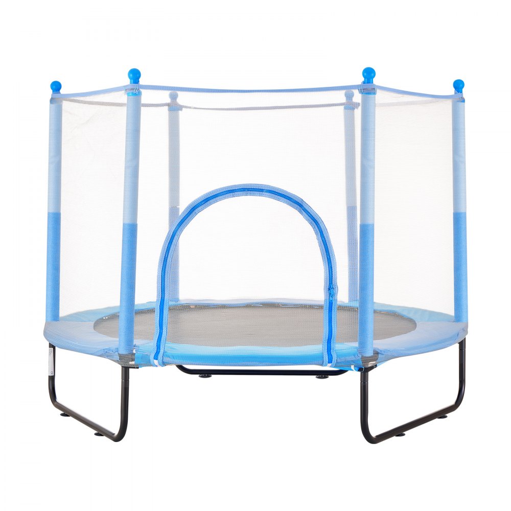 TX-B7110-60in - 60" Kids Trampoline with Safety Net & Fun Accessories