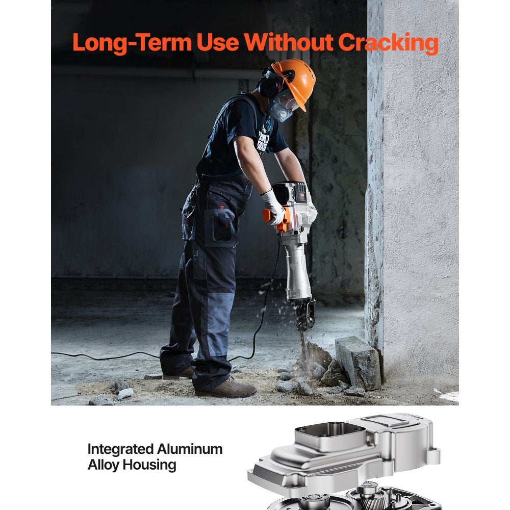 Z1G-DS-125K01 - 2100W Electric Jack Hammer for Concrete & Brick