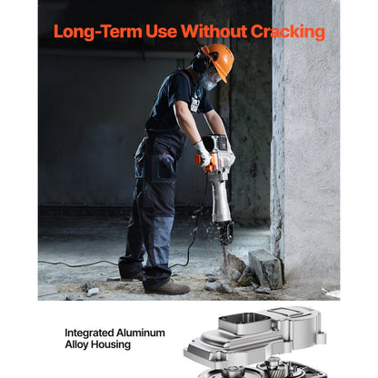 Z1G-DS-125K01 - 2100W Electric Jack Hammer for Concrete & Brick