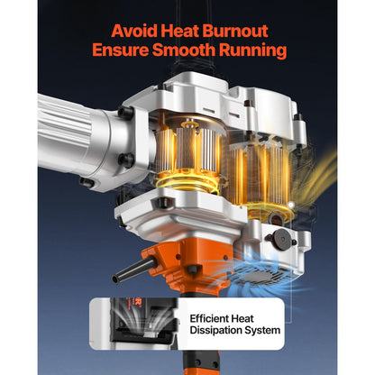 Z1G-DS-125K01 - 2100W Electric Jack Hammer for Concrete & Brick