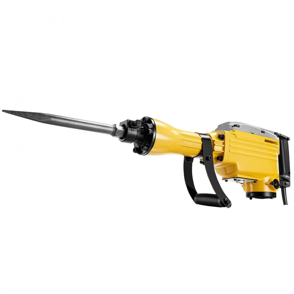 JH-65A - 2200W Electric Jack Hammer with Chisels for Concrete & Brick