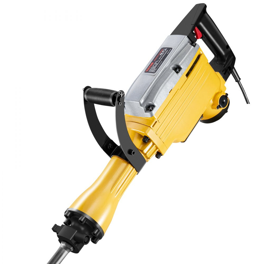 JH-65A - 2200W Electric Jack Hammer with Chisels for Concrete & Brick
