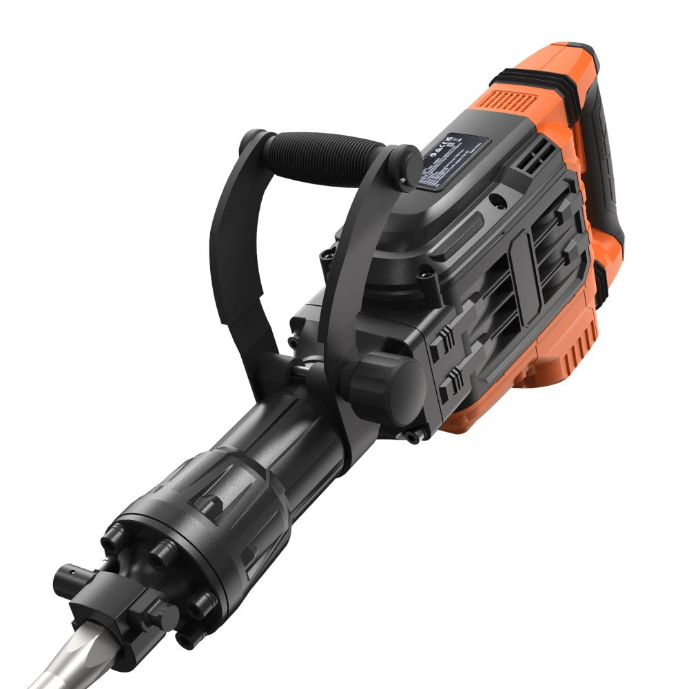 JH-65 - 3500W VEVOR Concrete Breaker Jack Hammer for Tough Jobs