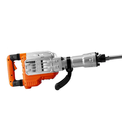 JH-65 - 3500W VEVOR Jack Hammer with 360° Handle & 2 Chisel Bits