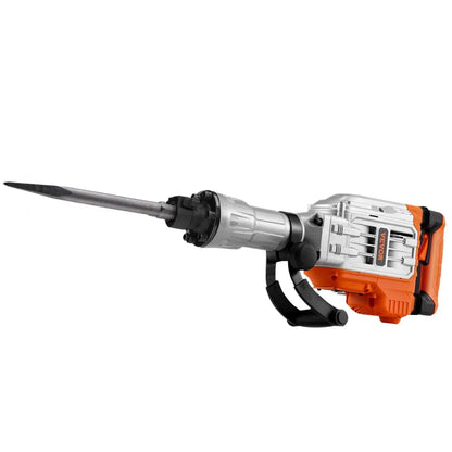 JH-65 - 3500W VEVOR Jack Hammer with 360° Handle & 2 Chisel Bits