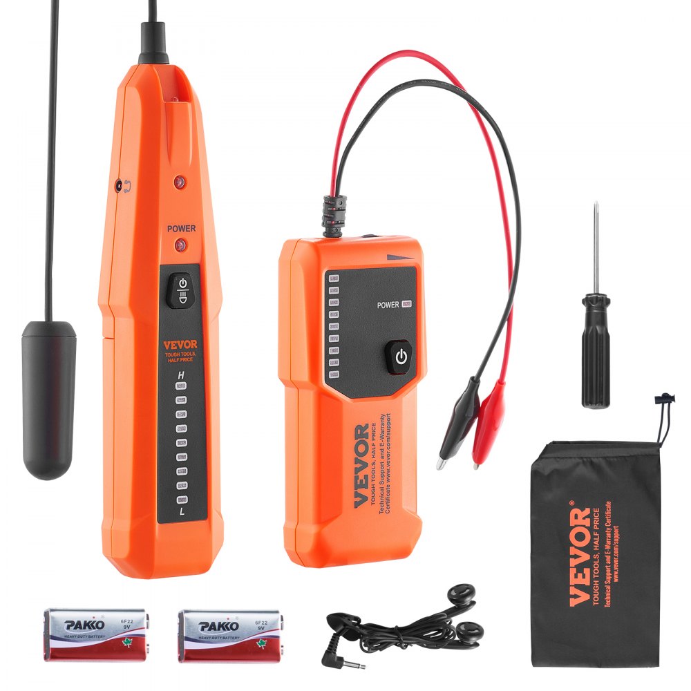 EM2423 - 3FT Deep Detection Underground Cable Locator, 1000FT Range
