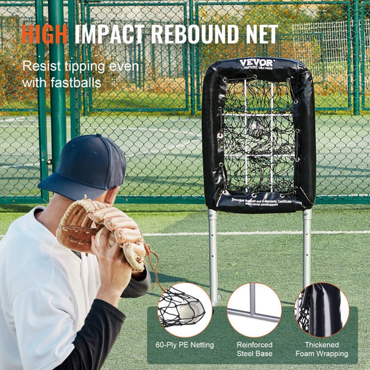 SSPDYTQ004 - 9-Hole Baseball Net for Precision Pitching Practice