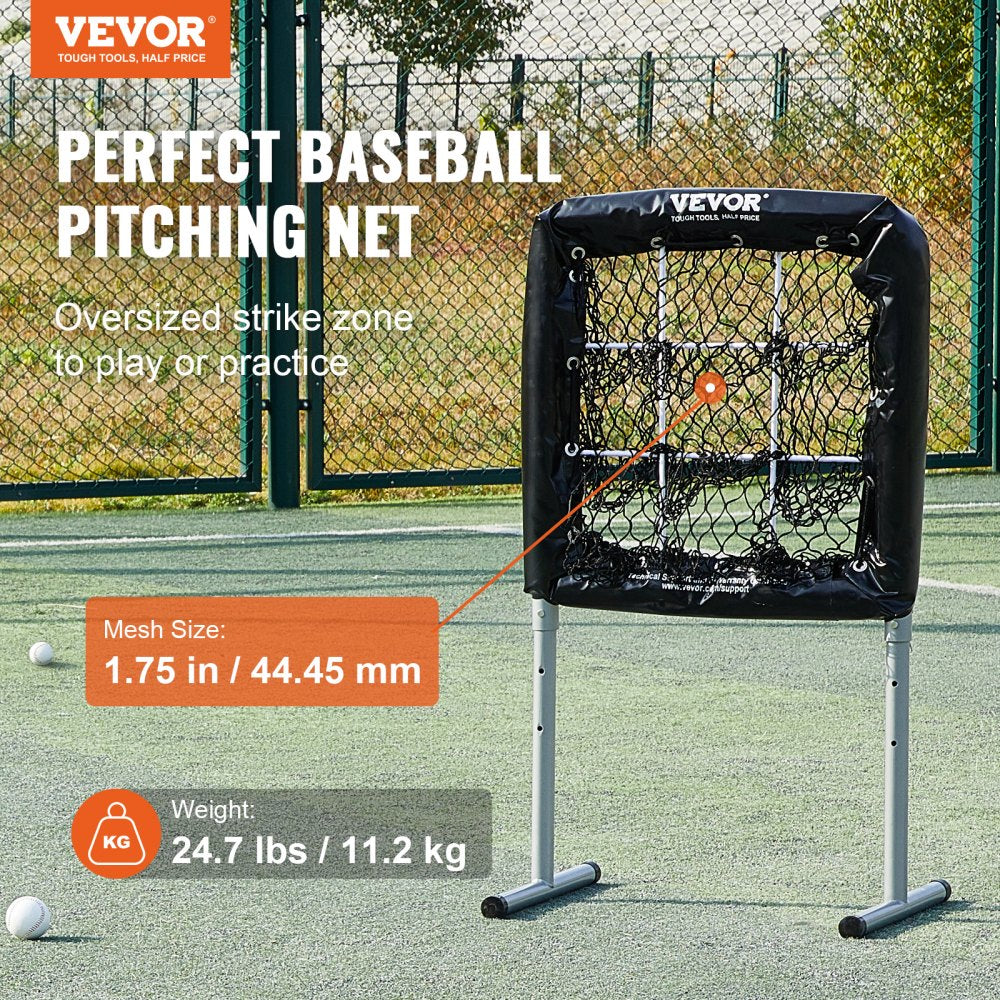 SSPDYTQ003 - Durable 9 Hole Baseball Training Net for Young Pitchers