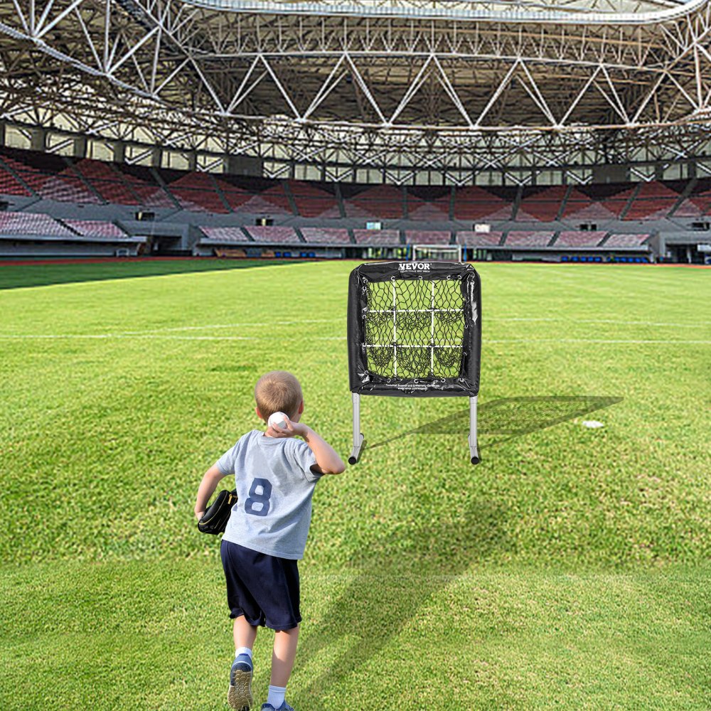 SSPDYTQ003 - Durable 9 Hole Baseball Training Net for Young Pitchers