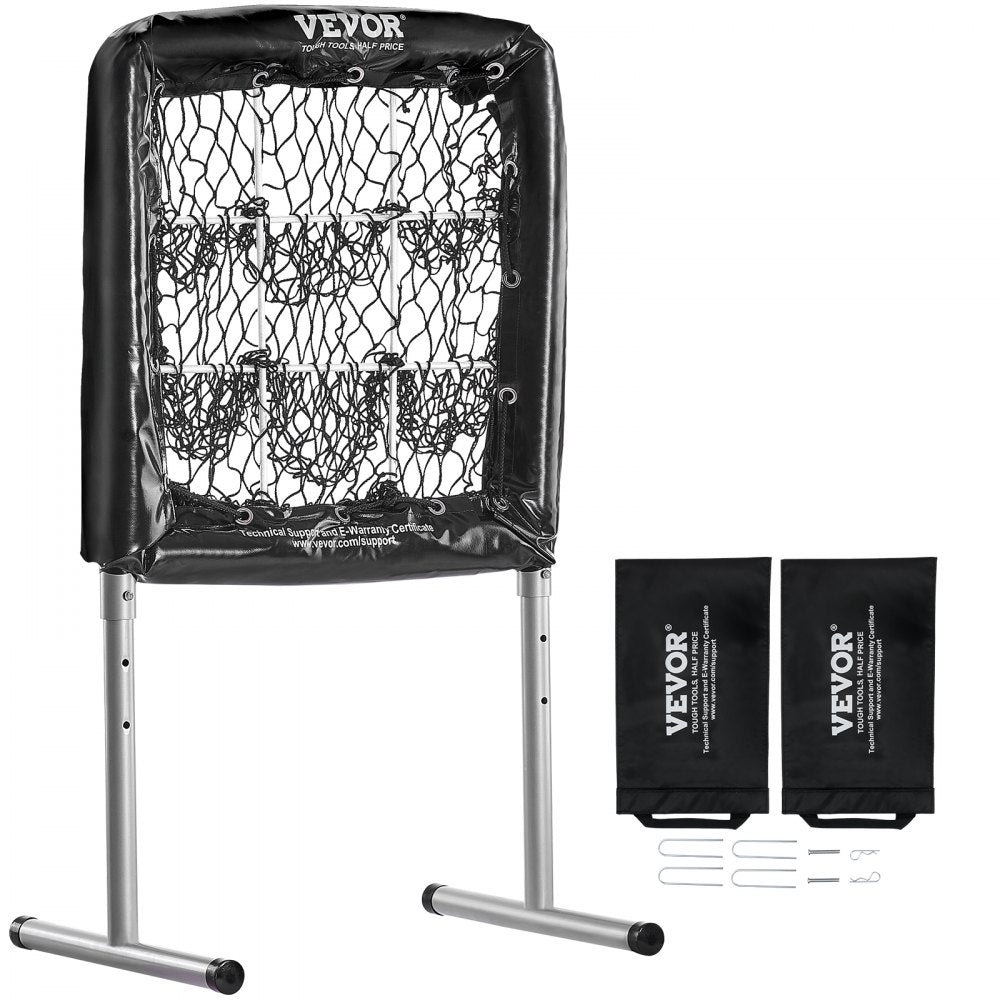 SSPDYTQ003 - Durable 9 Hole Baseball Training Net for Young Pitchers