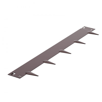 ZY-39X4-5Brown - 5-Piece Galvanized Steel Flexible Landscape Edging Set