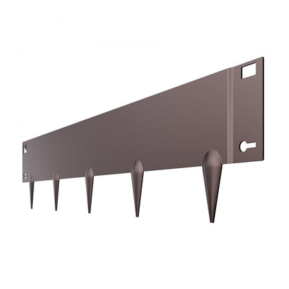 ZY-39X5-5Brown - Flexible Galvanized Steel Landscape Edging for Garden Borders