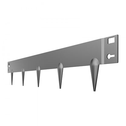 ZY-39X3-5Grey - 39 x 3in Flexible Galvanized Steel Landscape Edging