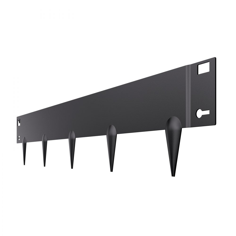 ZY-39X4-5Black - Flexible 39x4in Rust-Resistant Steel Landscape Edging 5-Pack
