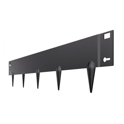 ZY-39X4-5Black - Flexible 39x4in Rust-Resistant Steel Landscape Edging 5-Pack