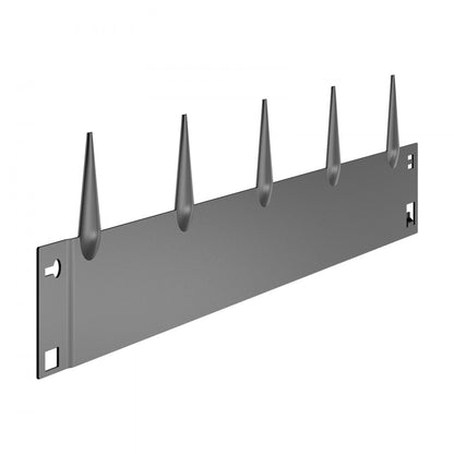 ZY-39X4-5Grey - 39x4in Flexible Steel Landscape Edging, Rust-Resistant Design
