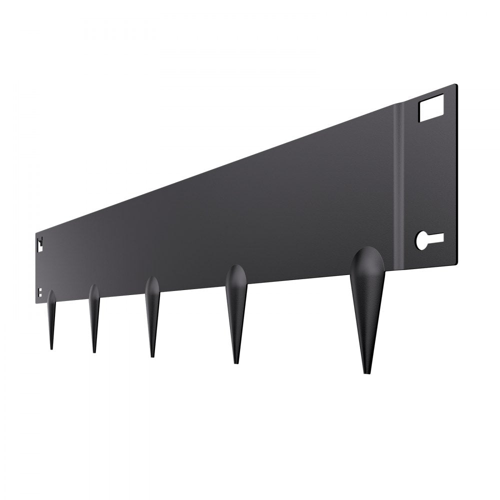 ZY-39X5-5Black - Flexible Galvanized Steel Landscape Edging for Garden Borders