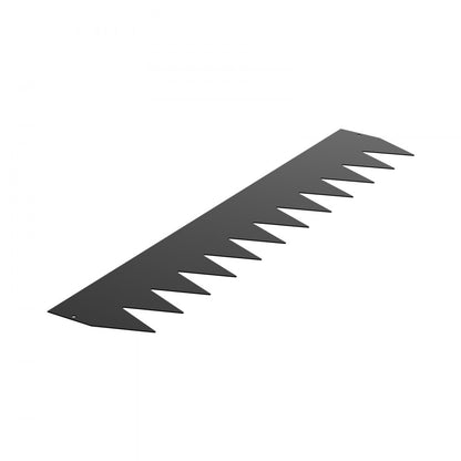 ZY-40X8-6Black - 40" Galvanized Steel Garden Edging - Rust Resistant Border