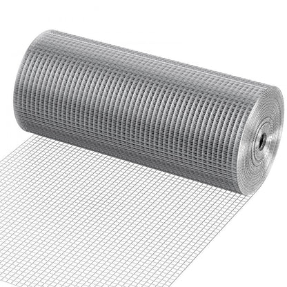 SS121224100G - 24in Galvanized Hardware Cloth, 1/2in Mesh for Garden Protection