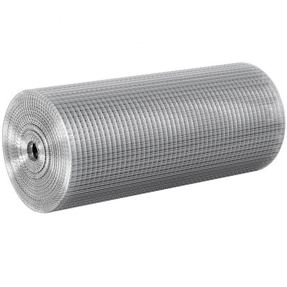 SS121224100G - 24in Galvanized Hardware Cloth, 1/2in Mesh for Garden Protection