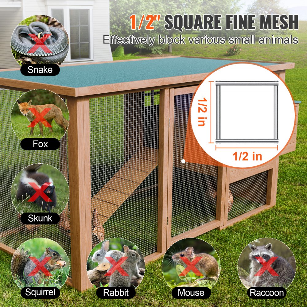 SS12122425G - 24" x 25ft 19-Gauge Galvanized Wire Mesh for Fencing