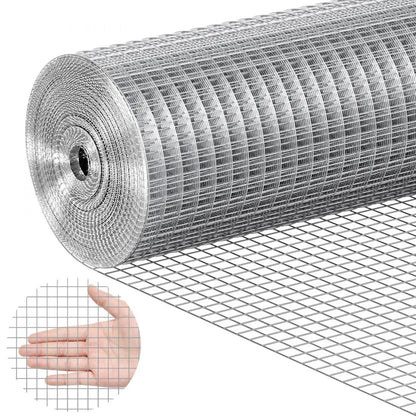 SS12122425G - 24" x 25ft 19-Gauge Galvanized Wire Mesh for Fencing