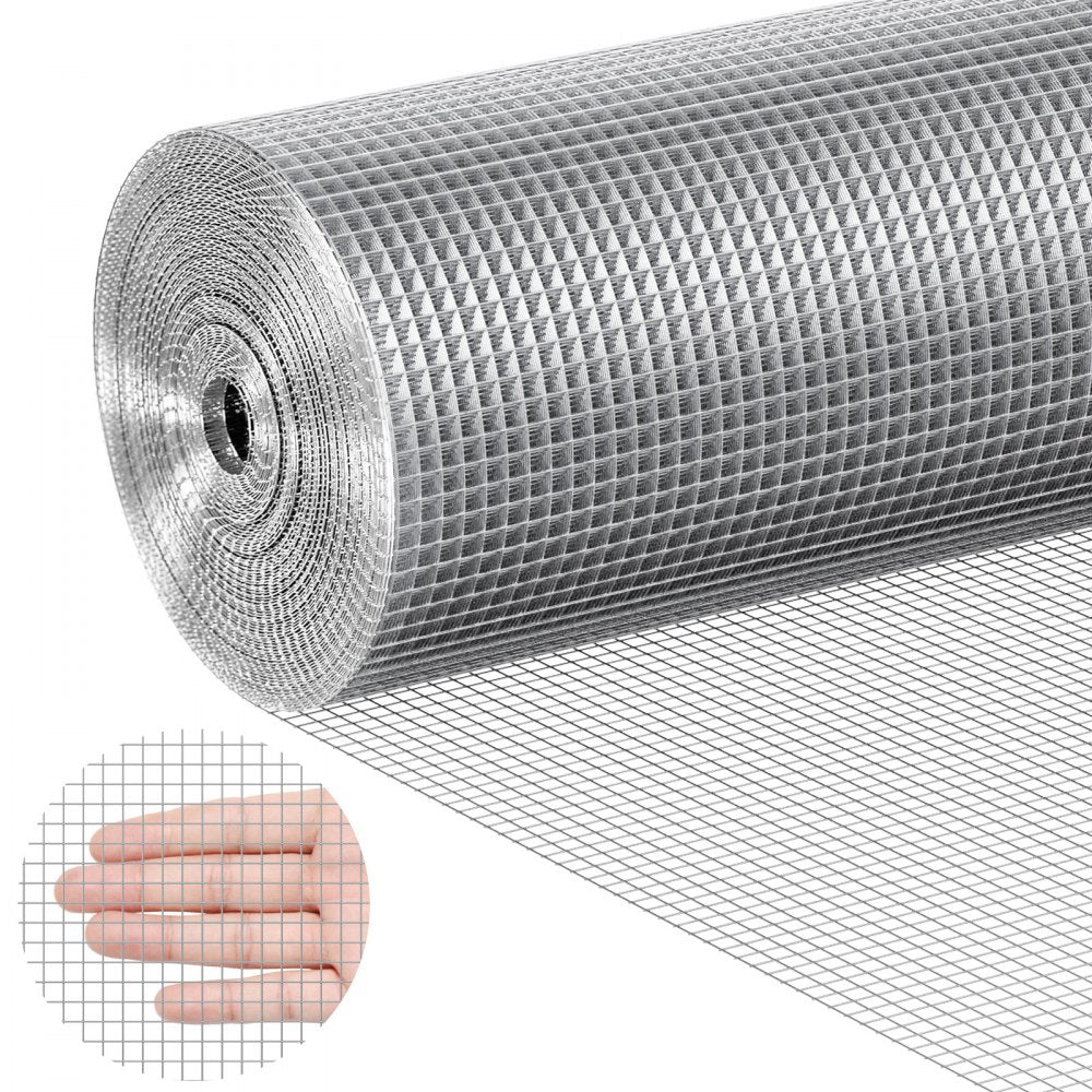 SS141436100G - 36in Hot-Dipped Galvanized Wire Mesh for Garden Protection