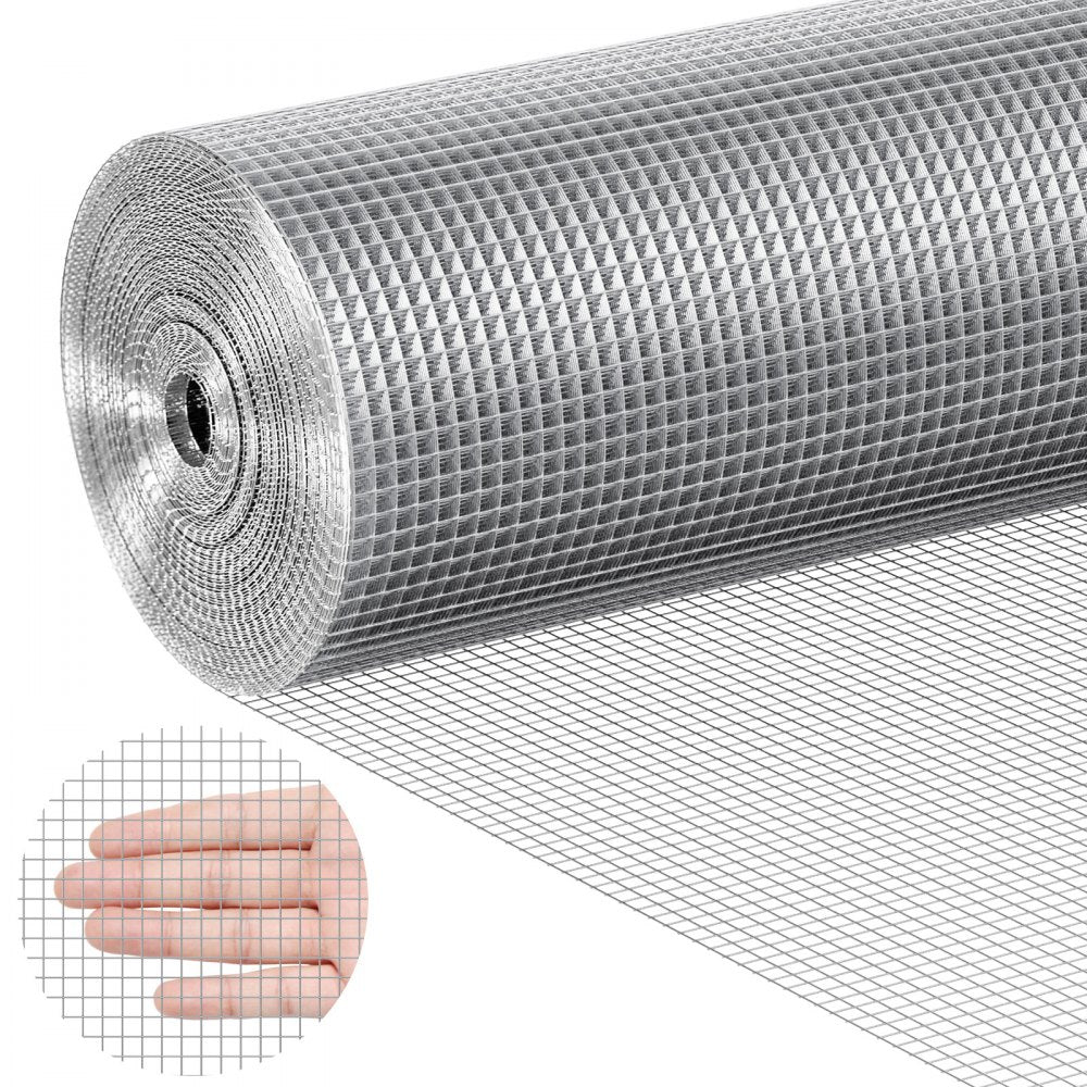 SS141448100G - 48" x 100' Galvanized Hardware Cloth for Garden Protection