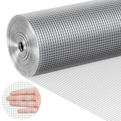 SS141448100G - 48" x 100' Galvanized Hardware Cloth for Garden Protection