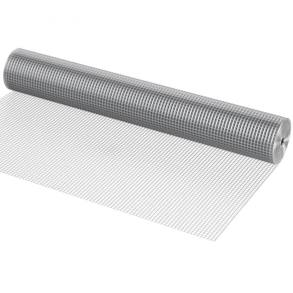 SS12124850G - 48"x50' Hot-Dipped Galvanized Hardware Cloth for Animal Protection