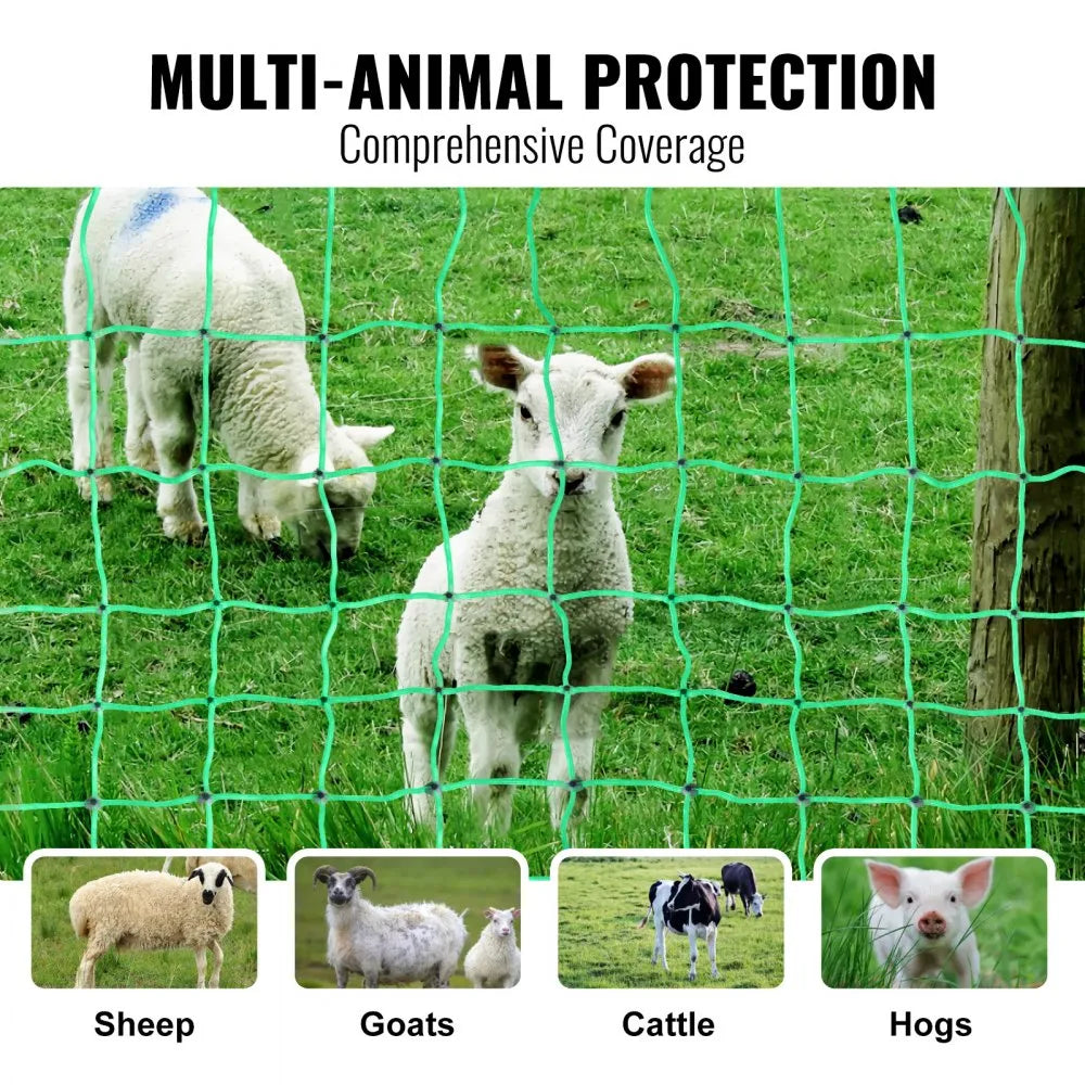 S0900915D - 35" Electric Fence Netting for Goats & Sheep, UV Resistant
