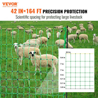 S1080815D - 42in Electric Fence Netting for Safe Animal Containment