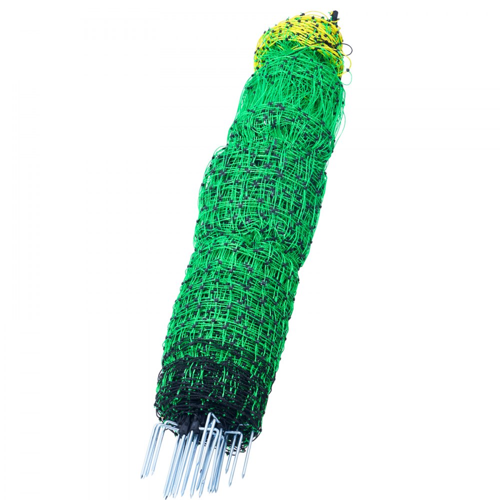 S1261015D - 50" Electric Fence Netting for Goats & Sheep, Portable PE Fencing